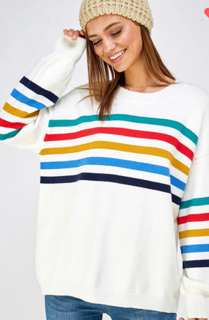 Rainbow Bright sweater