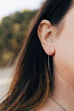 Loop through earrings